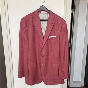Elegant Men's Red Blazer